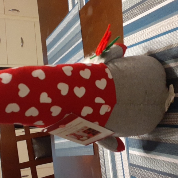 Valentines Day Gnome Plush 20" Tall Huntington Home New - Picture 7 of 7